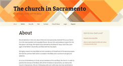 Desktop Screenshot of churchinsacramento.org